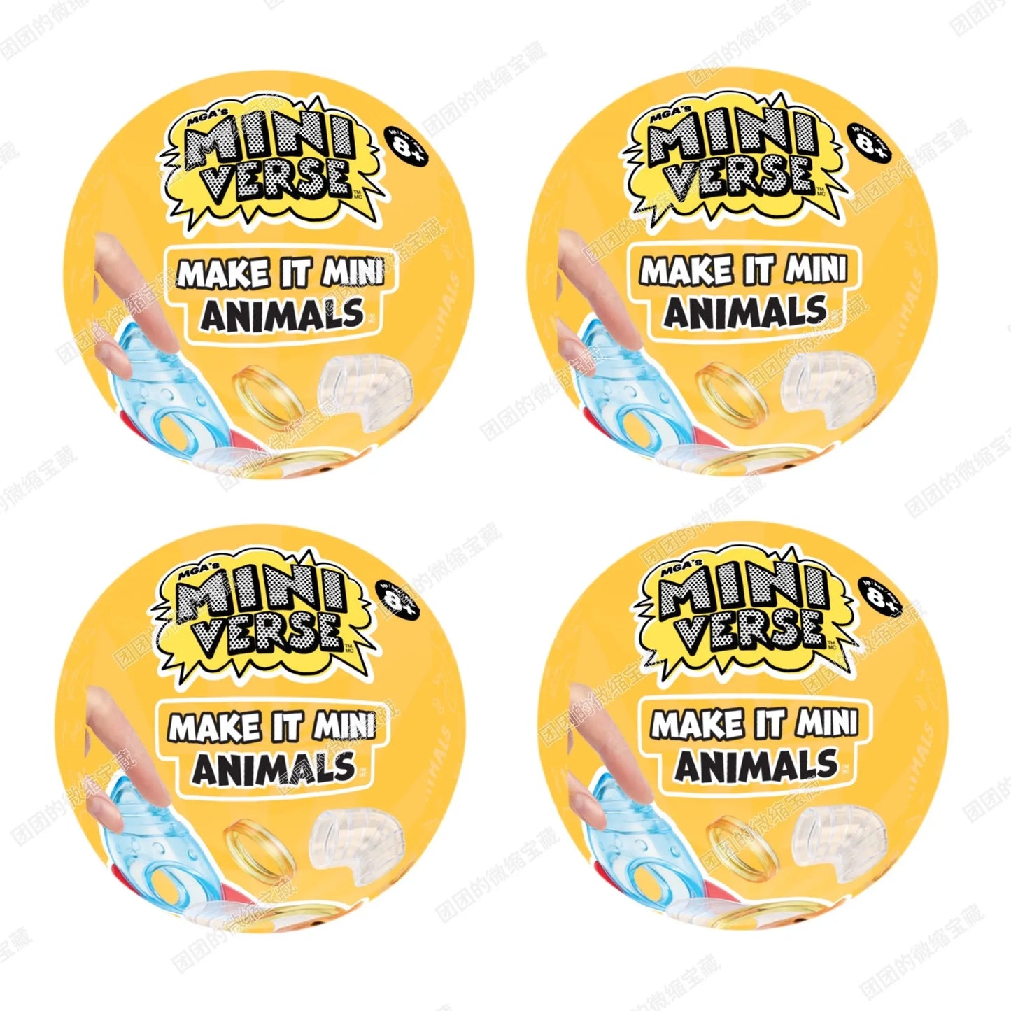 New Genuine Miniverse Animal 2nd Generation Blind Ball Mini Verse Animal Series Diy Mini Pet House Pet Ball Mystery Box Gift Toy