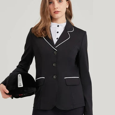 Summer equestrian rider uniform, ladies breathable elastic equestrian suit, adult equestrian competition graded equestrian cloth