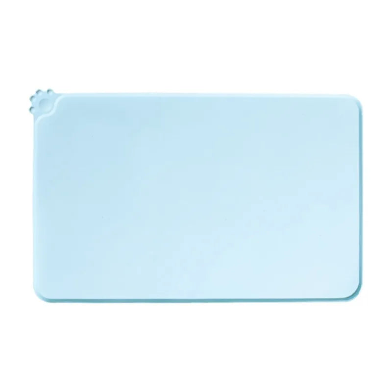 PawGuard Silicone Pet Feeding Mat Waterproof Non Slip Mess Free For Dogs And Cats Durable Easy Clean