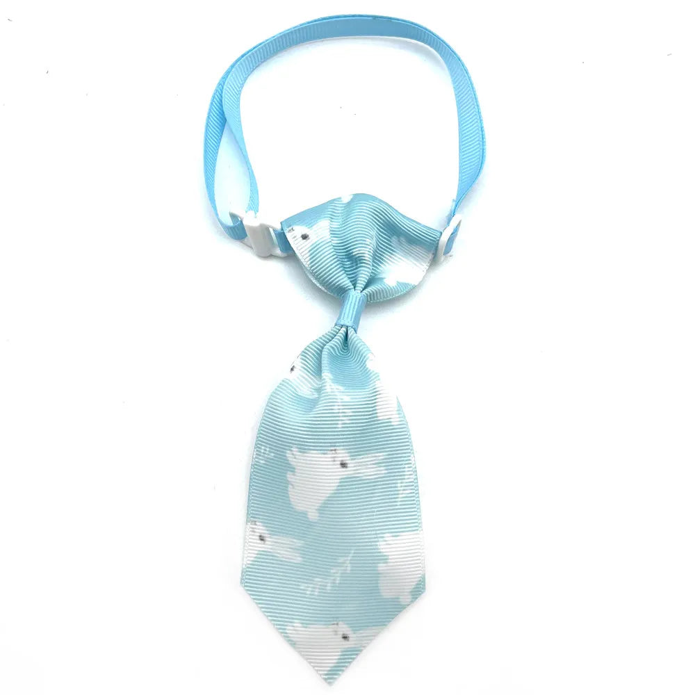 30/50pcs Pet Puppy Dog Bow Ties Easter Rabbit Style Small Dog Bow Tie Accessories Puppy Collars Adjustable Necktie Pet Supplies