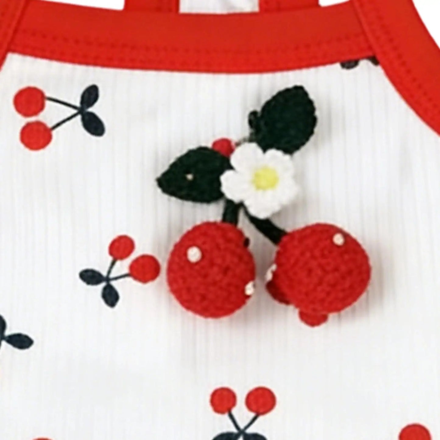 pet Vest Cat Clothing Cute Dog Clothing for Small Dog Cherry Dog Vest Summer Breathable Vest Breathable Soft Pet Clothes