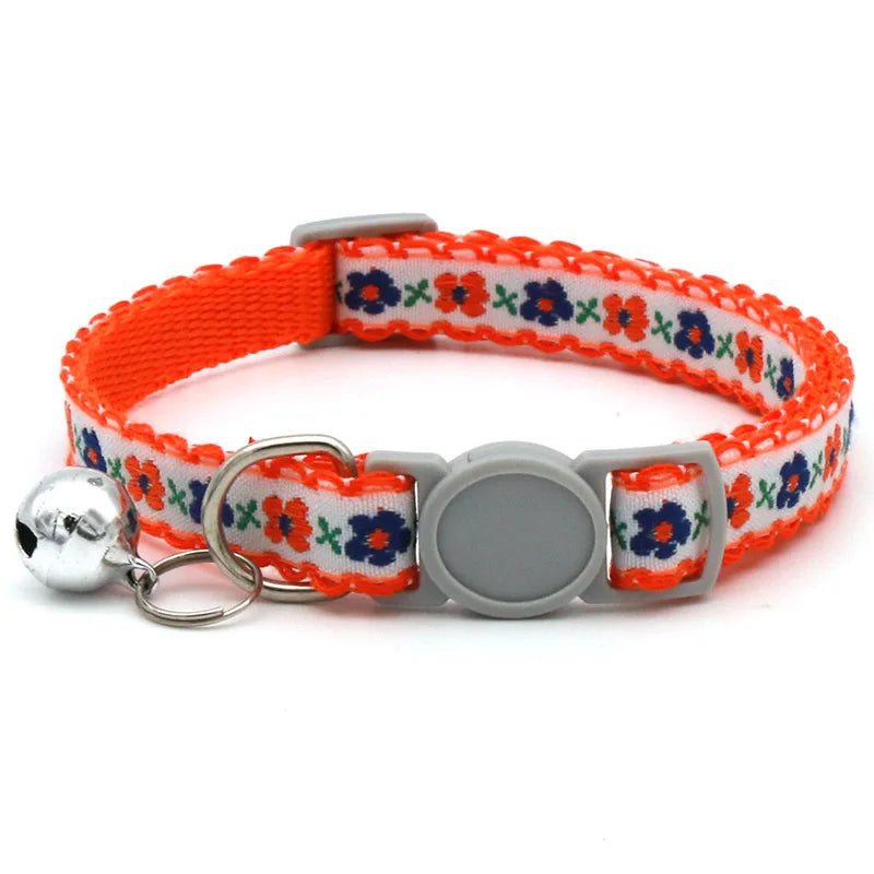Title (SEO, ≤40 chars): Cat Collar Quick Release Adjustable Bell