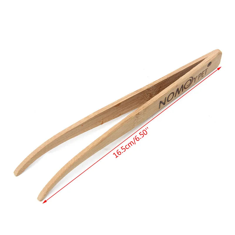 Reptile Feeding Tools 16.5/28cm Bamboo Tweezers Reptile Insects Lizard Gecko Turtle Snake Spider Bird Feeding Cleaning Tool