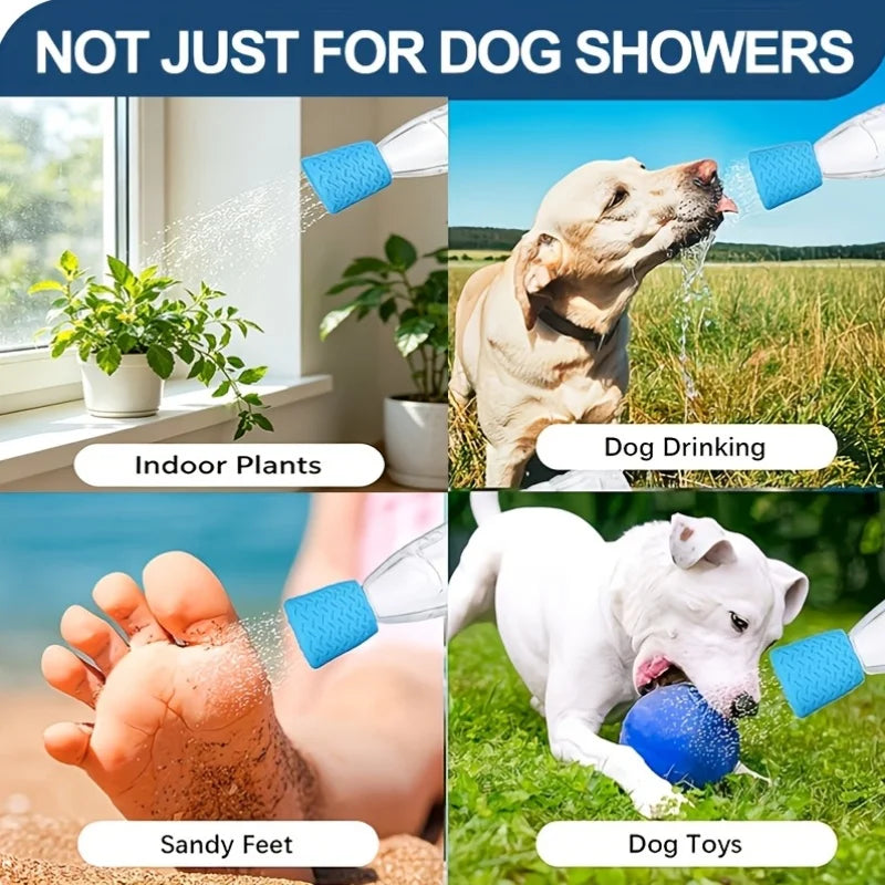 Pet Shower Head | Portable Dog Bath and Outdoor Drinking Sprinkler, Multifunctional Shower Head - Pet Cleaning Supplies