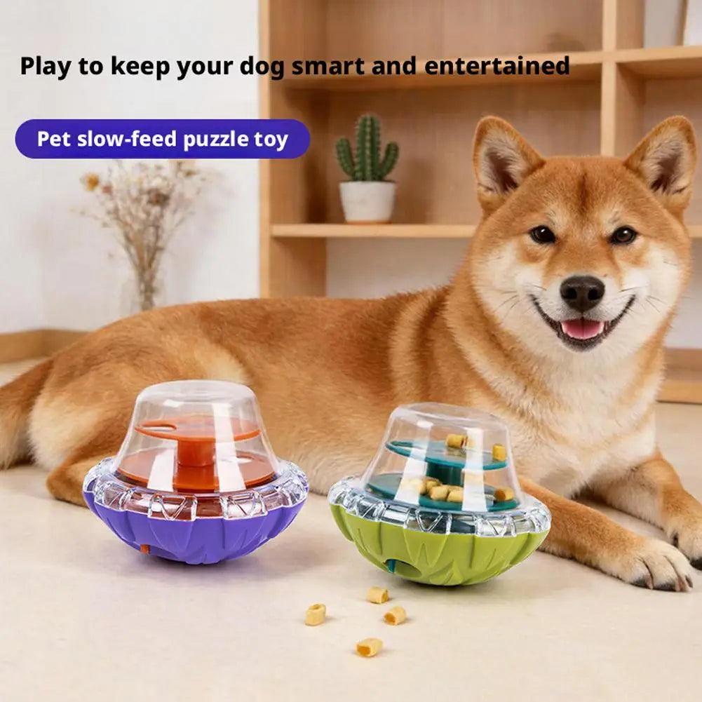 Pet Food Leakage Toys Treat Interactive Dispenser Toy Dog Slow Feeder Wobble Tumbler Puzzle Training Pet Supplies For Dog Cat