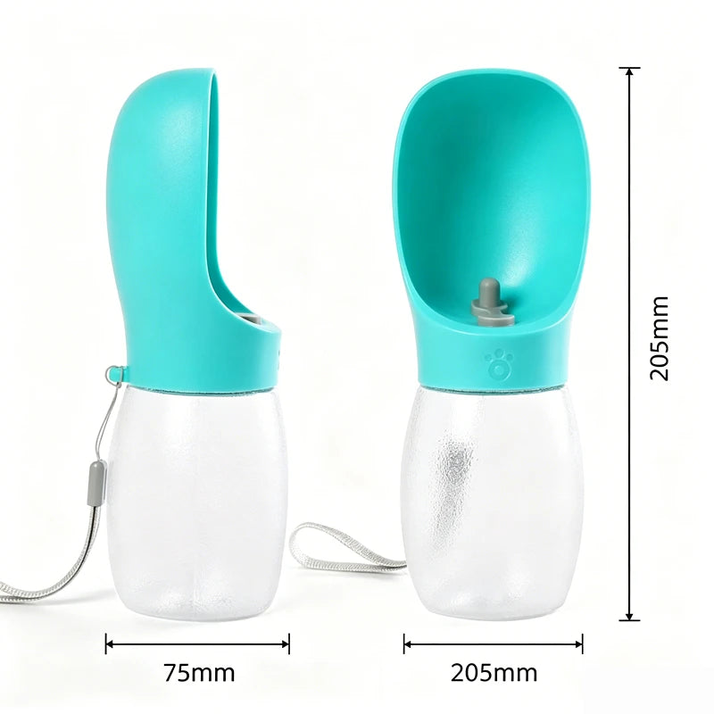 Portable Pet Dog Water Bottle Hiking Outdoor Leakproof Puppy Drinking Bowls for Small Medium Large Dogs Cats Chihuahua Supplies