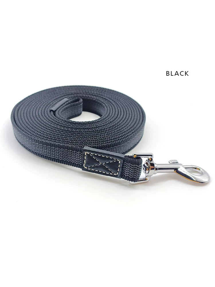Small Big Dog Leash 1M 2M 3M 5M Non Silp Pet Rope 5 Meters Rubber Long Leashes 7M 10M  Durable Straps Outdoor Training  Supply