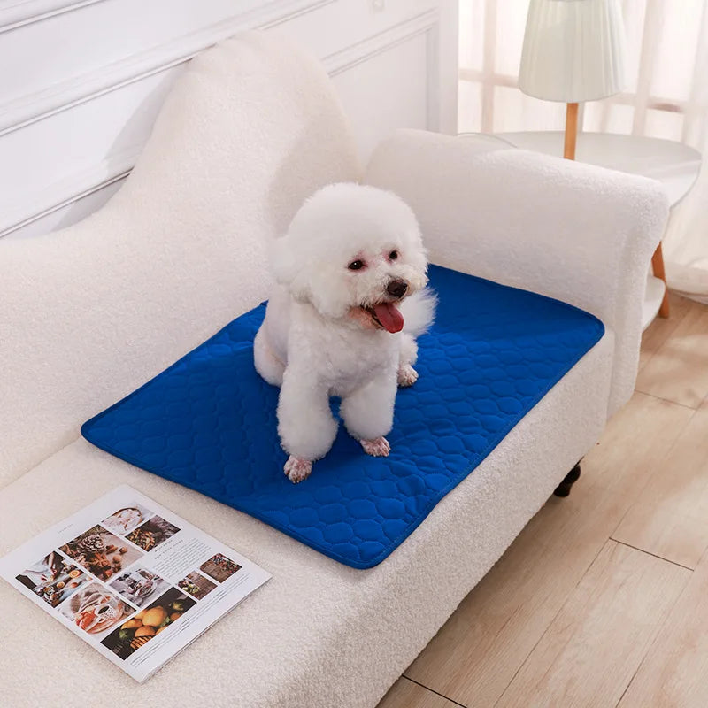 Reusable Pet Diaper Mat Dog Mat Washable Dog Pee Pad Waterproof Training Pad Urine Absorbent Mat for Car Seat Floor Sofa
