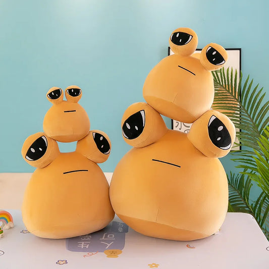 10-40cm Hot Game My Pet Alien Pou Plush Toy Furdiburb Emotion Alien Stuffed Animal Sofa Pillow  Doll Black Friday Gift for Girls