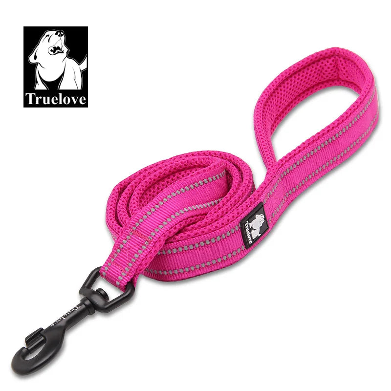 Truelove Soft Mesh Nylon Dog Leash Double Trickness Running Reflective Safe Walking Training Pet Dog Lead Leash Dropship TLL2112