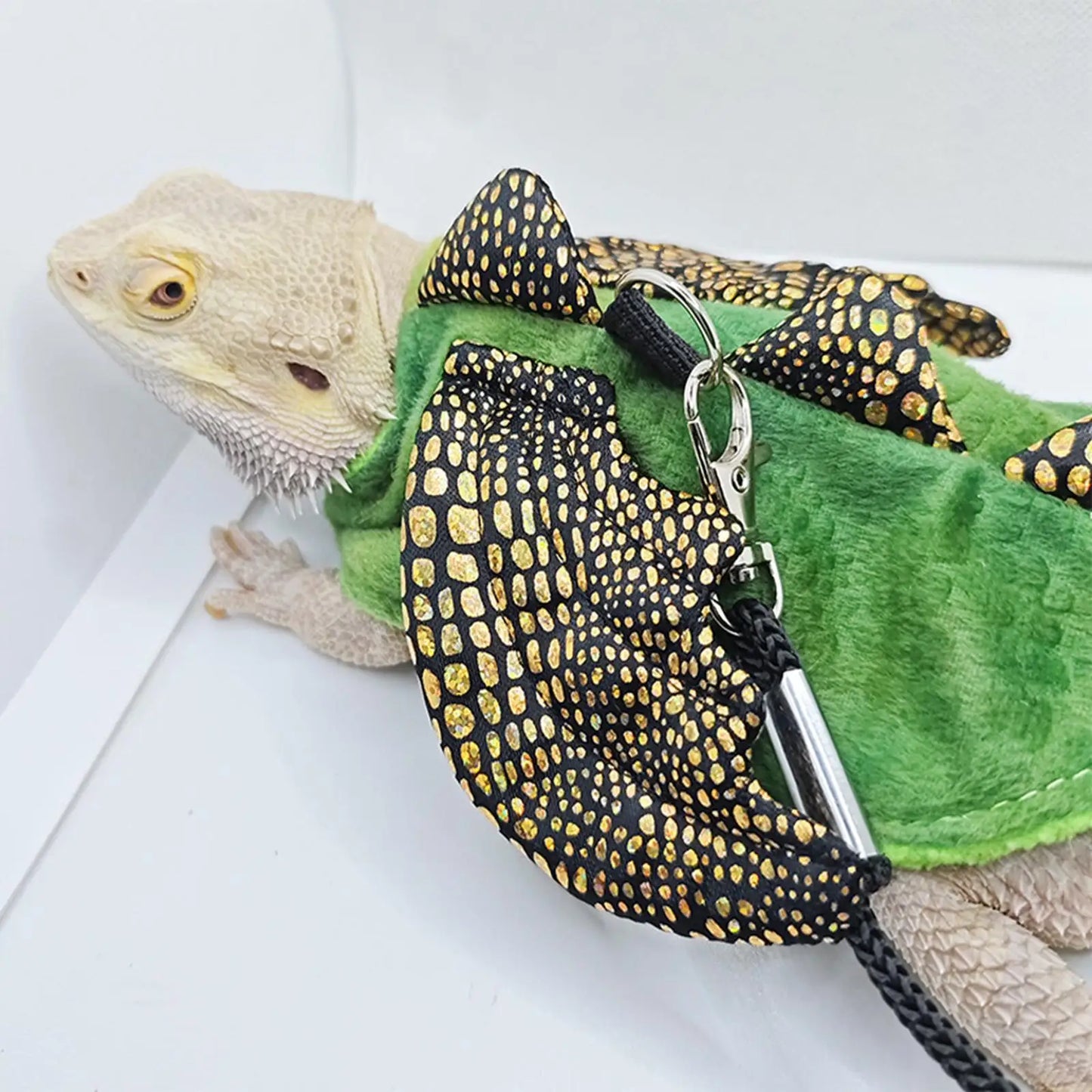 Bearded Dragon Reptile Harness Leash Set Adjustable Reptile Reptile Leash for Bearded Dragon Squirrel Pet Supplies Turtle
