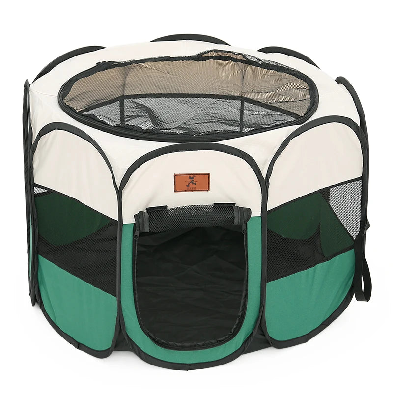 HOOPET Cat Delivery Room Detachable Summer Pet Tent Outdoor Dog Folding Fence Cat Cage Dogs Enclosure Surrounded Pet Supplies
