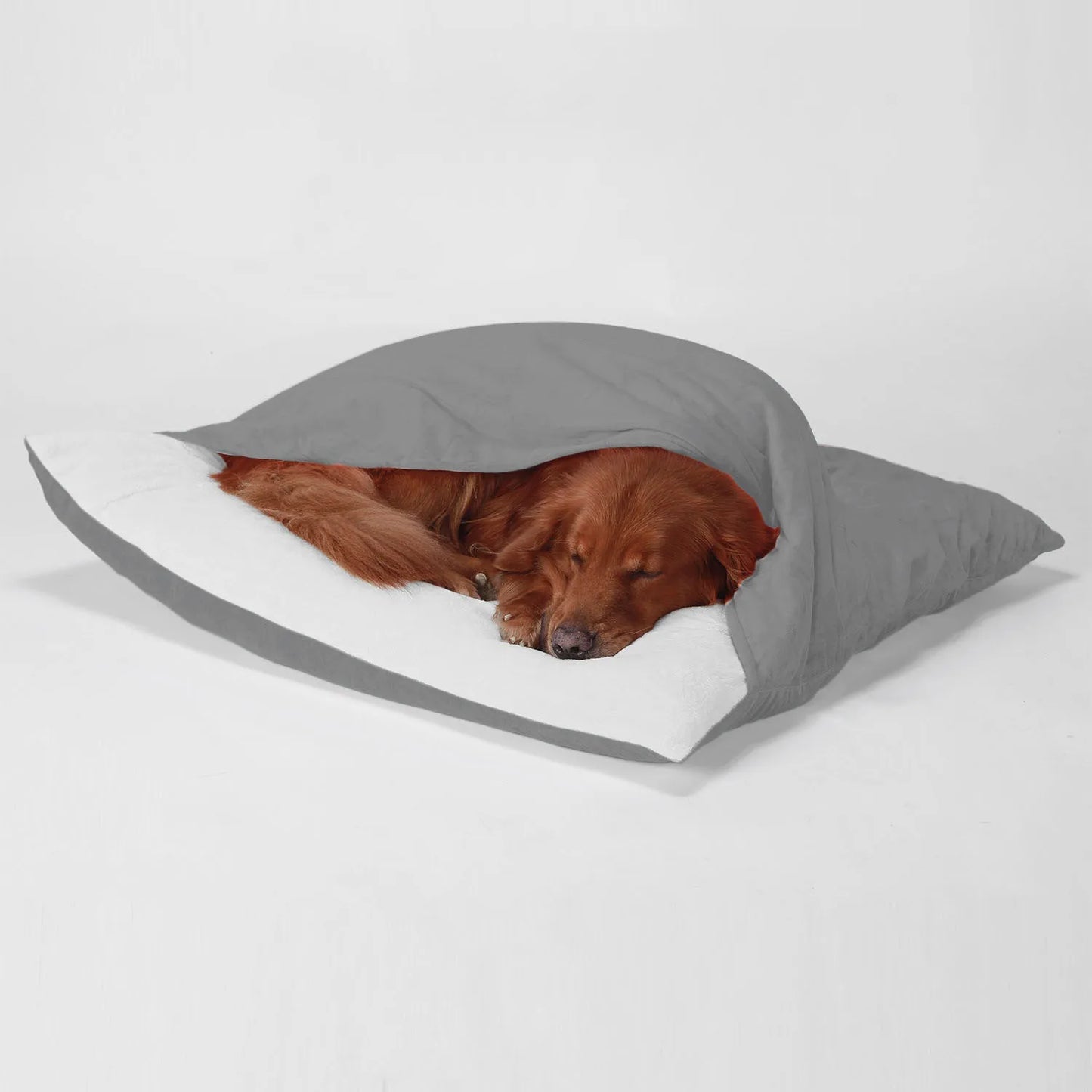 for Large Pet Sleeping Bag Pet Bed Dogs Kennel Winter Warm Removable Washable Bite-resistant PuppySofa Cushion Plush Cat Mat