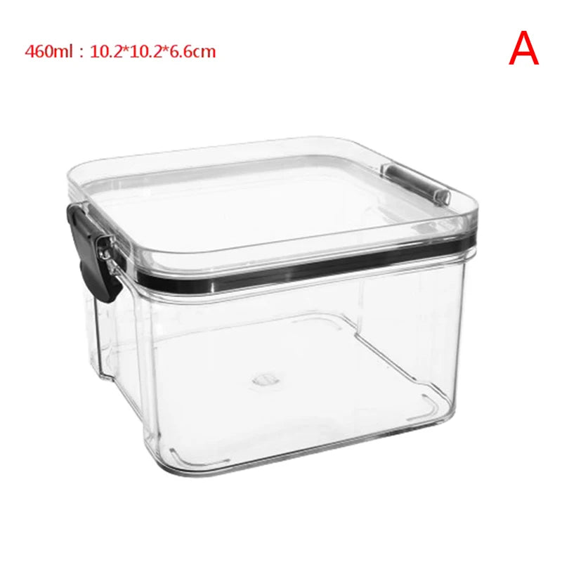 1.5kg/2kg Dog Cat Food Storage Container Plastic Pail With Measuring Cup Airtight Moisture Proof Pet Supplies Kitchen Jar