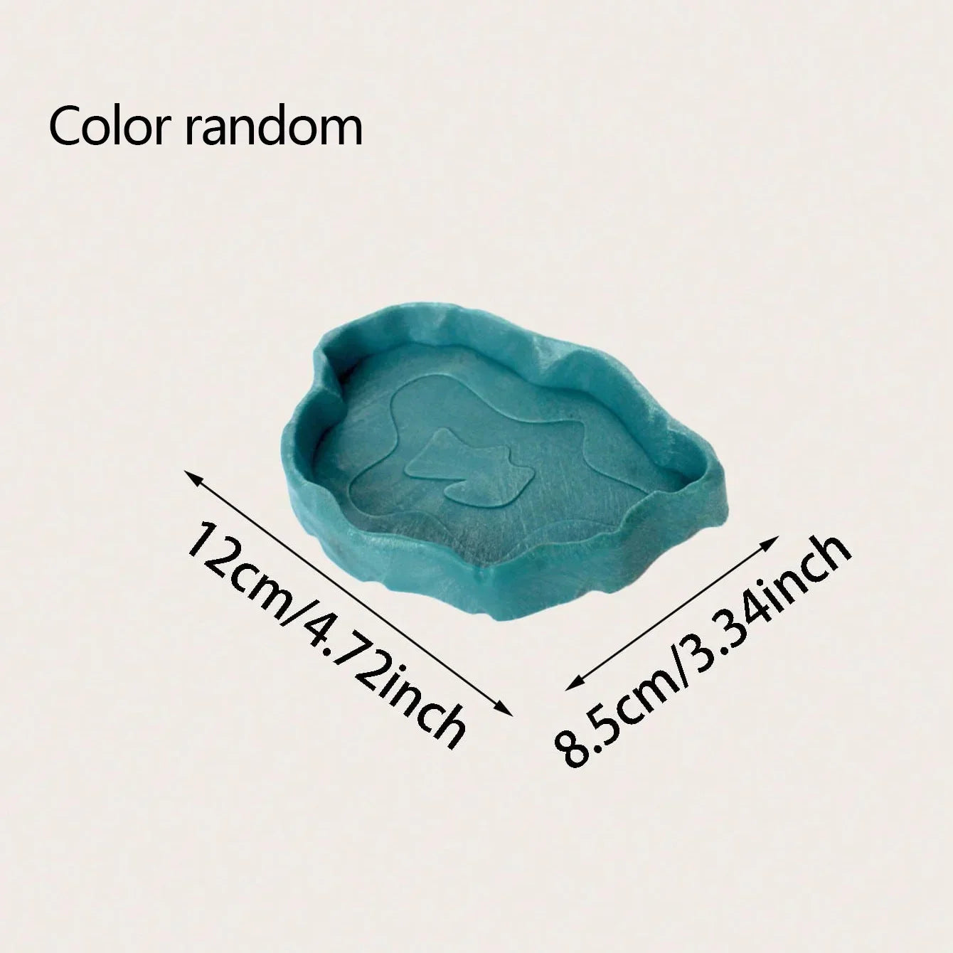 1pc - Versatile Small Reptile Feeding & Bathing Dish - Ideal For Lizards, Turtles -  Reptile Supplies