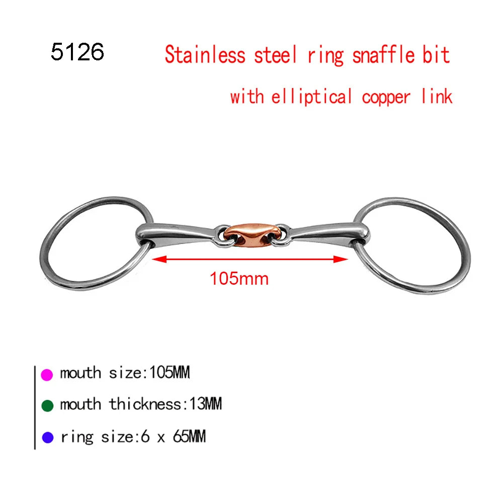 Title (SEO, ≤40 chars): Horse Bit Snaffle Gag for Training