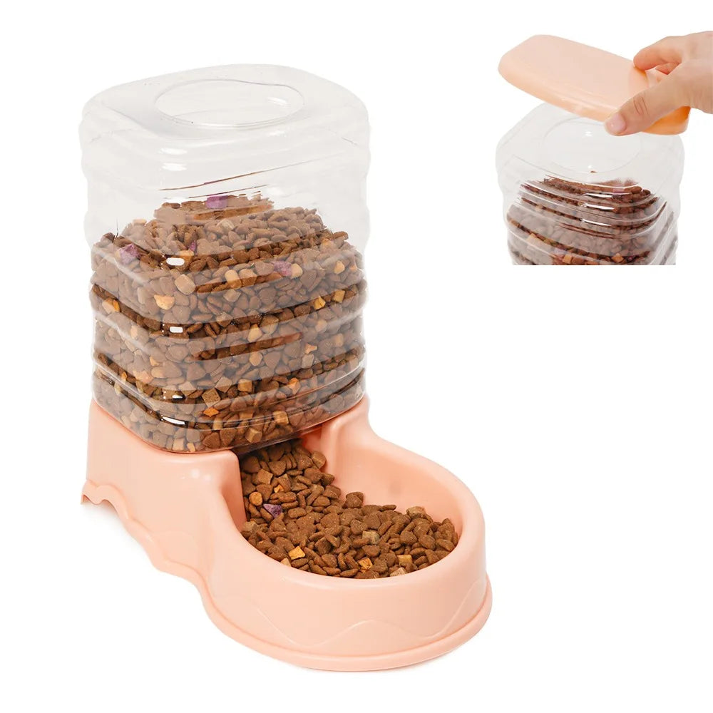 New Pet Supplies Cat Feeding Dog Food Dispenser Pet Feeder Corner Dog Bowl Drinking Bowl