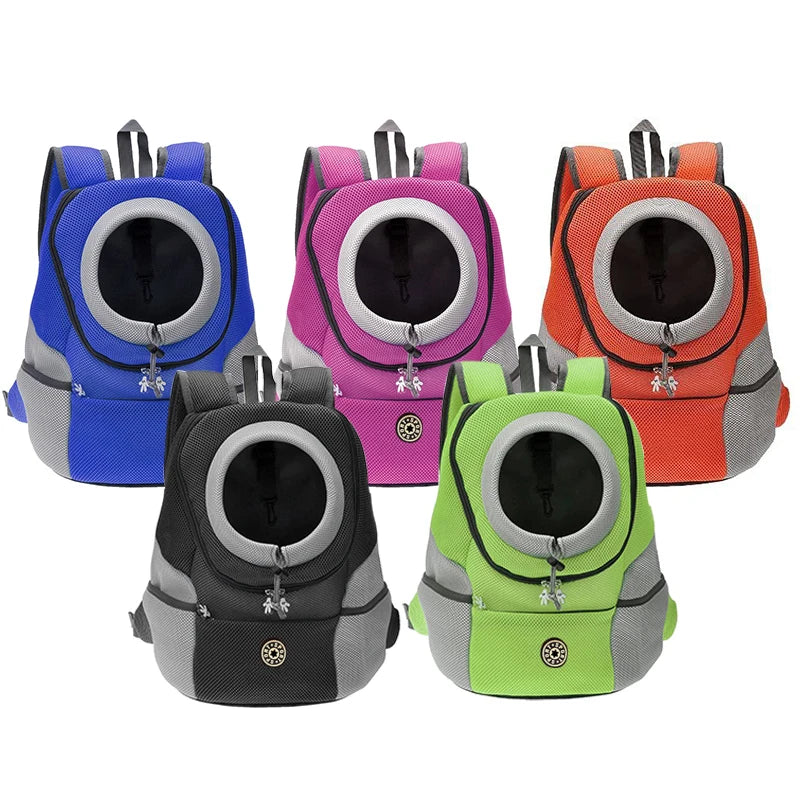 TrailPaw Dog Carrier Backpack - Breathable Hands Free Fit