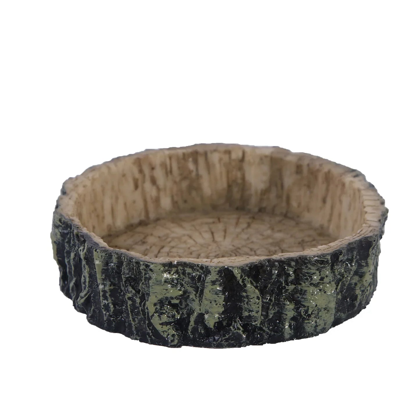 Reptile Bowl Resin Aquarium Pet Reptile Feeder Bowl Basin Food Water Pot Reptile Turtle Tortoise Scorpion Lizard Crabs Supplies