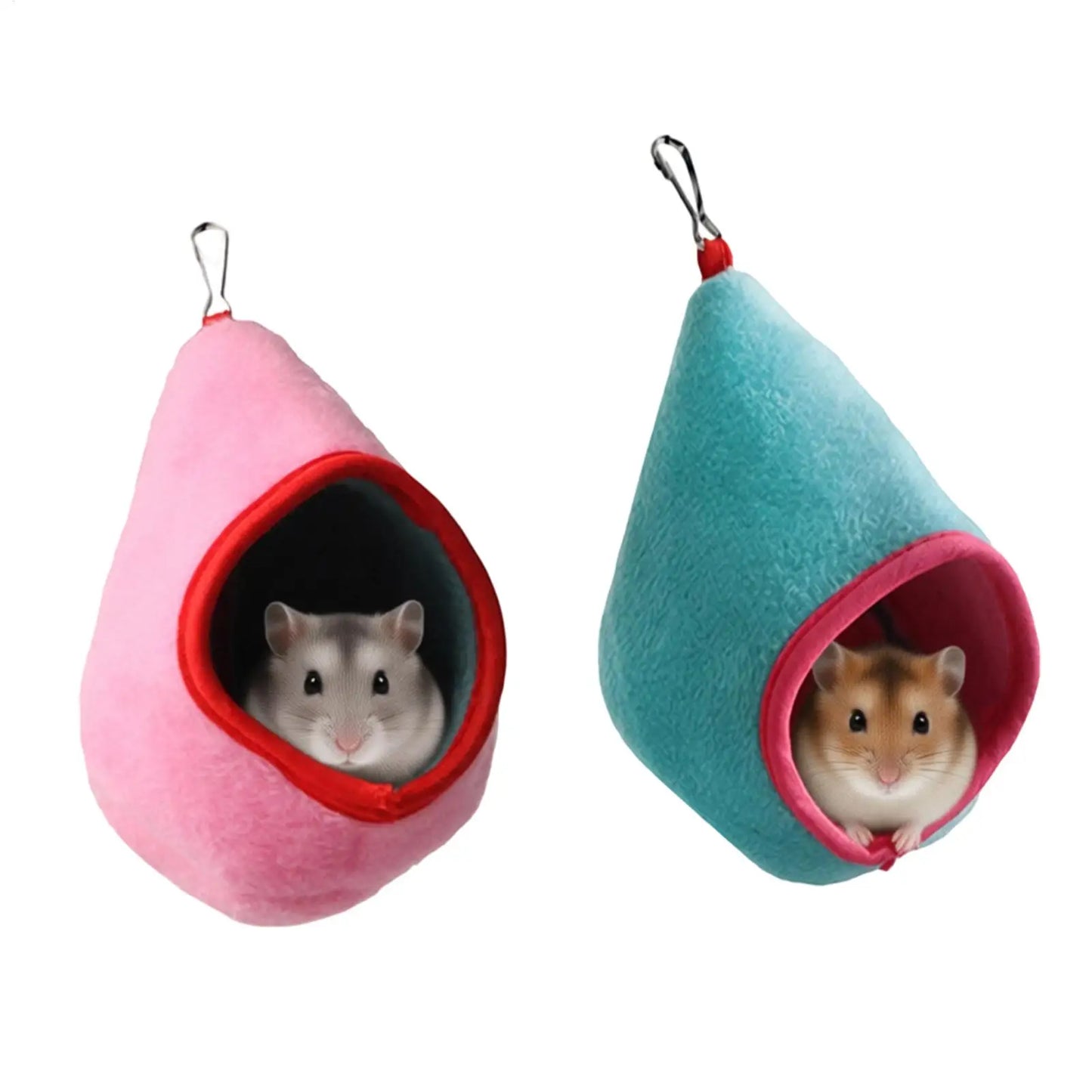 Hamster suspension nest for Cage Hangable Hedgehog Shelter Small Pet Hammock for Enrichment Relaxing Sleeping