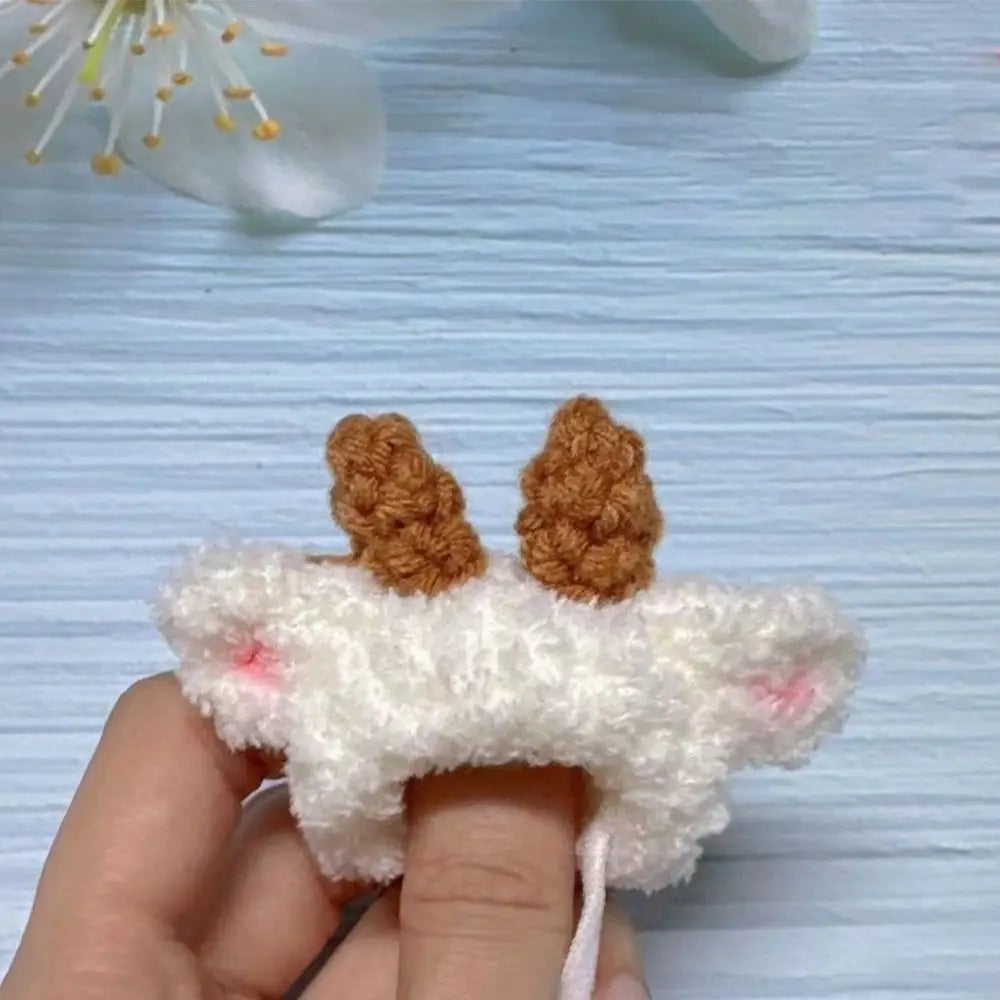 Fashion Pet Woolen Hat Mini Pet Supplies Doll Accessories Knitted Scarf Photo Props DIY Animal Doll Hat