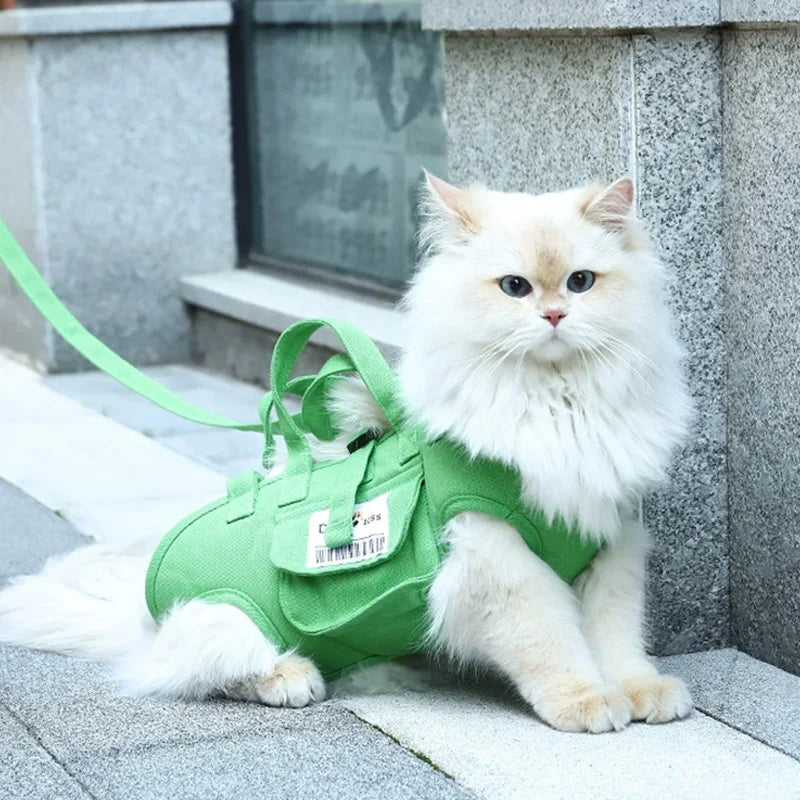 HOOPET Dog Carrier Sling,Hands-Free Chest Pet Carrier,Lightweight FoldableTote with Built-in Leash,Breathable Mesh for Small Dog