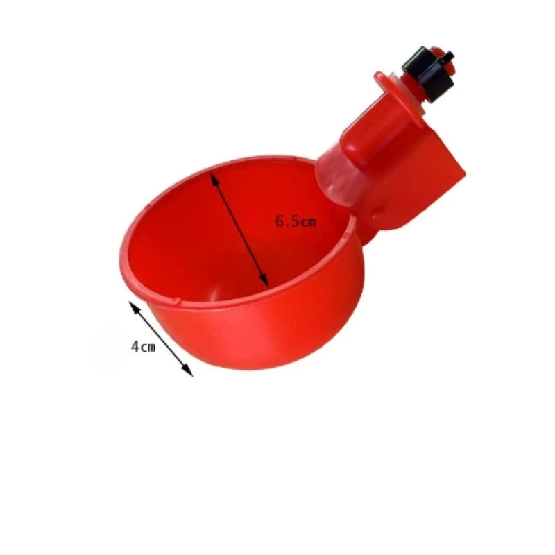 5/10 Pcs Poultry Automatic Water Dispensers - Chicken & Pigeon Drinking Bowls for Small Chicks