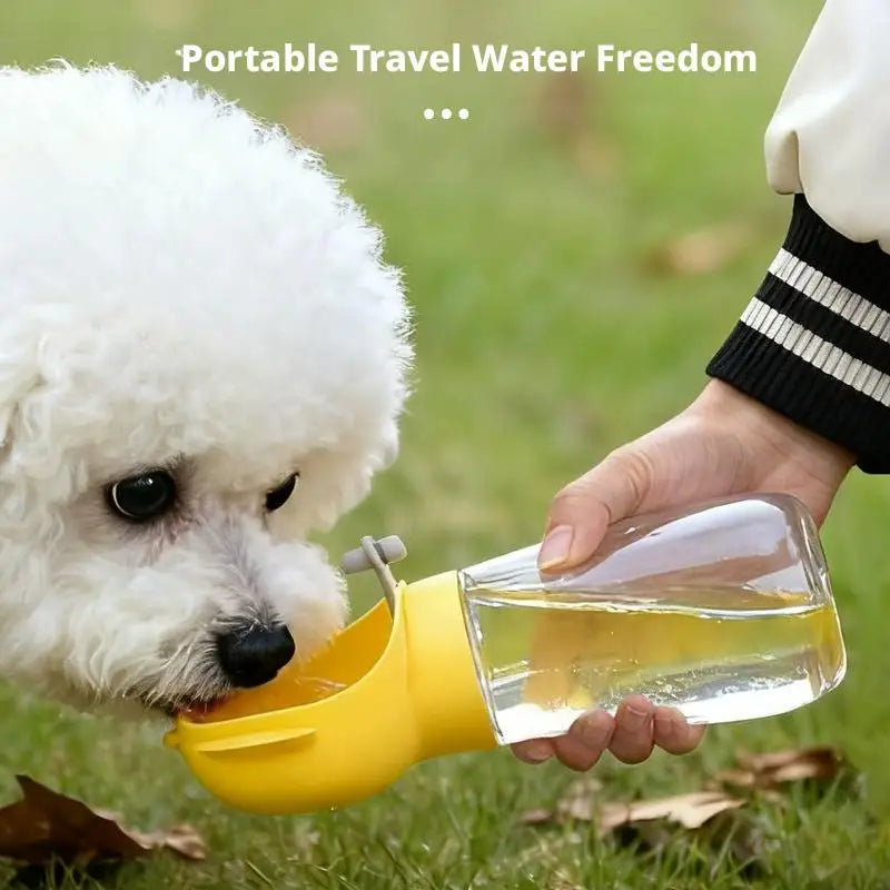 Pet Dog Water Bottle 300ML Puppy Drinking Bowls For Small Medium Dogs Cats Hiking Portable Cat Feeder Golden Retriever Supplies