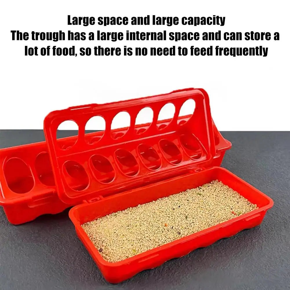 Poultry Thickened Feeder And Drinker Water Food Dispenser Chicken Birds Chick Waterer Feeding Bucket Container