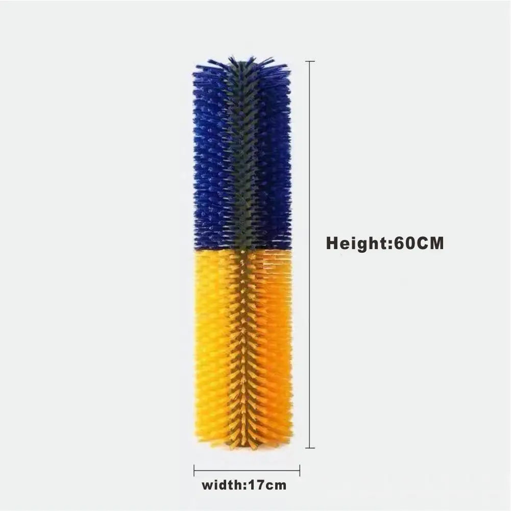 Roller Cleaning Brush Cow Body Brush Cow Scratching Rotating Stick Cow Massage Scratching Tool Farm Horse Cow Sheep Itch Tool