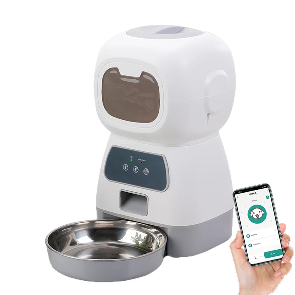 PetTech Smart Automatic Pet Feeder and Water Fountain