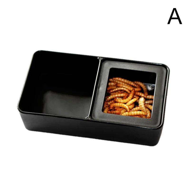 Title (SEO, ≤40 chars): 2-in-1 Reptile Feeder Bowl Keeps Tidy