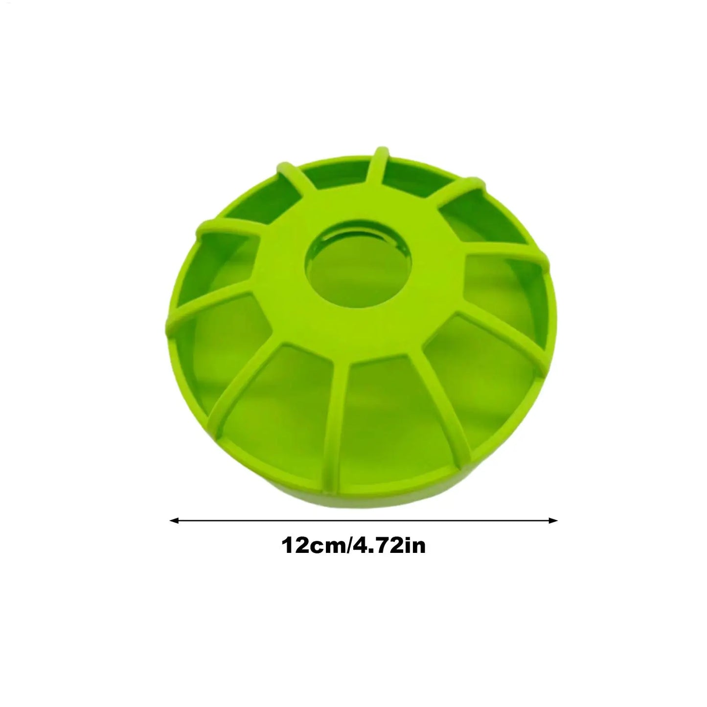 Poultry Feeder Round Spill Proof Non Slip Feeding Large Bird Feeder for Cage No Waste Easy Clean for Coop Yard Parrot Pigeon