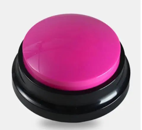 Dog Communication Buttons Voice Recording Button for Pet Training Buzzer 30 Second Record Playback Funny Gift for Talking Pet