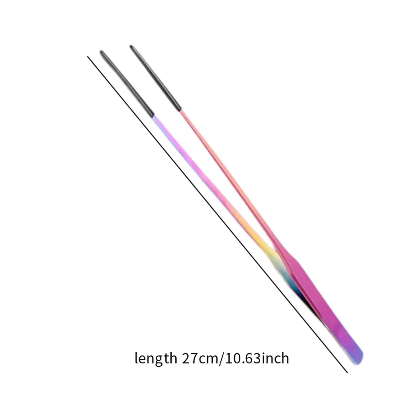 Reptile Feeding Tongs Long Aquarium Tweezers for Lizards Gecko Snakes Enclosure Accessories Water Grass Bearded Dragon Tank