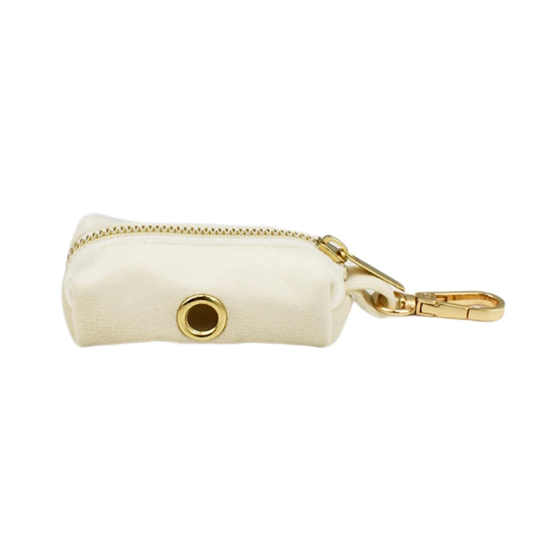 Milky white Velvet Dog Collar And Leash Set For Dogs Custom Engraved Nameplate Pet Supplies Dog Leash Velvet 14