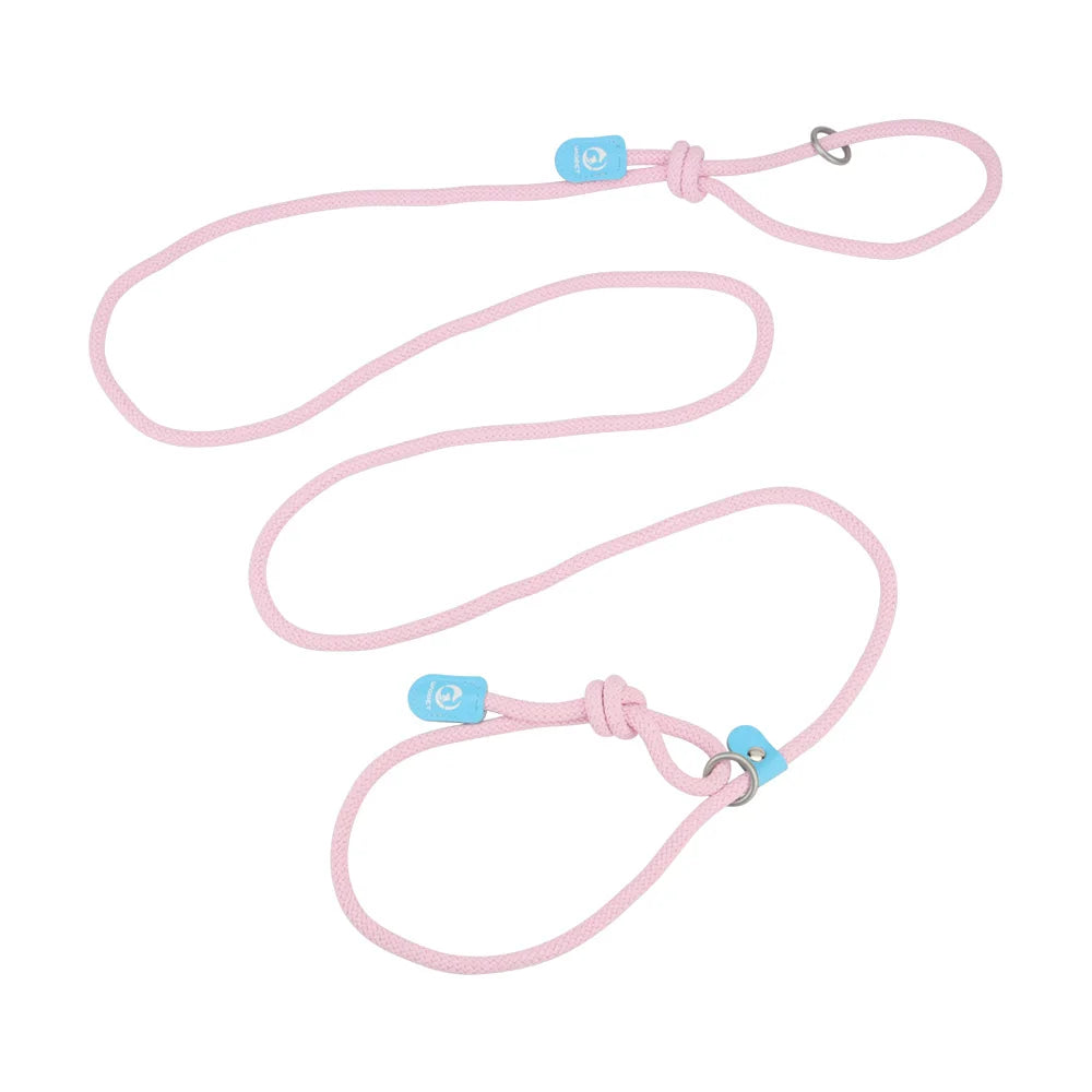 Slip Lead Dog Leash,adjustable Slip Rope,Puppy Training Walking Controlling Lead,Slip Collar Pet Leashes for Small, Medium Dogs