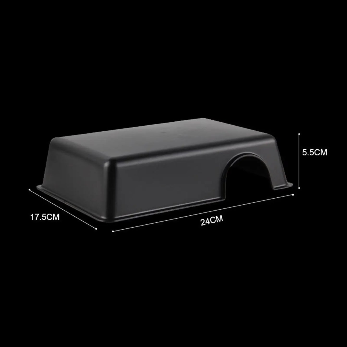 Reptile Hide Box Reptile Hide Nest Ventilated Shelter Portable Small Animal Hideaway Snake Hides Humid Hide for Gecko Snake