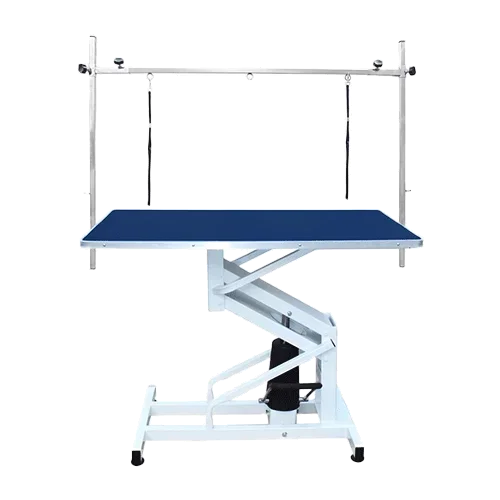304 Stainless Steel Pet Supplies Hydraumatic Cross Lifting Pet Grooming Table for Large Dogs
