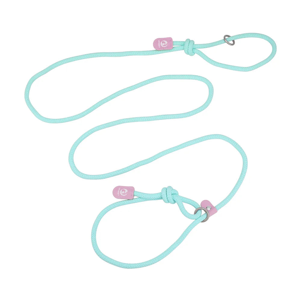 Slip Lead Dog Leash,adjustable Slip Rope,Puppy Training Walking Controlling Lead,Slip Collar Pet Leashes for Small, Medium Dogs