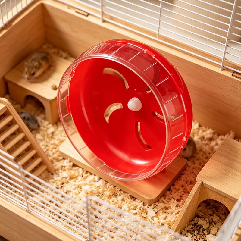 Hamster Wheel, a Rotating Device Suitable for Small Pets, with a Smooth Surface, Suitable for Hamsters, Gerbils, and Mice