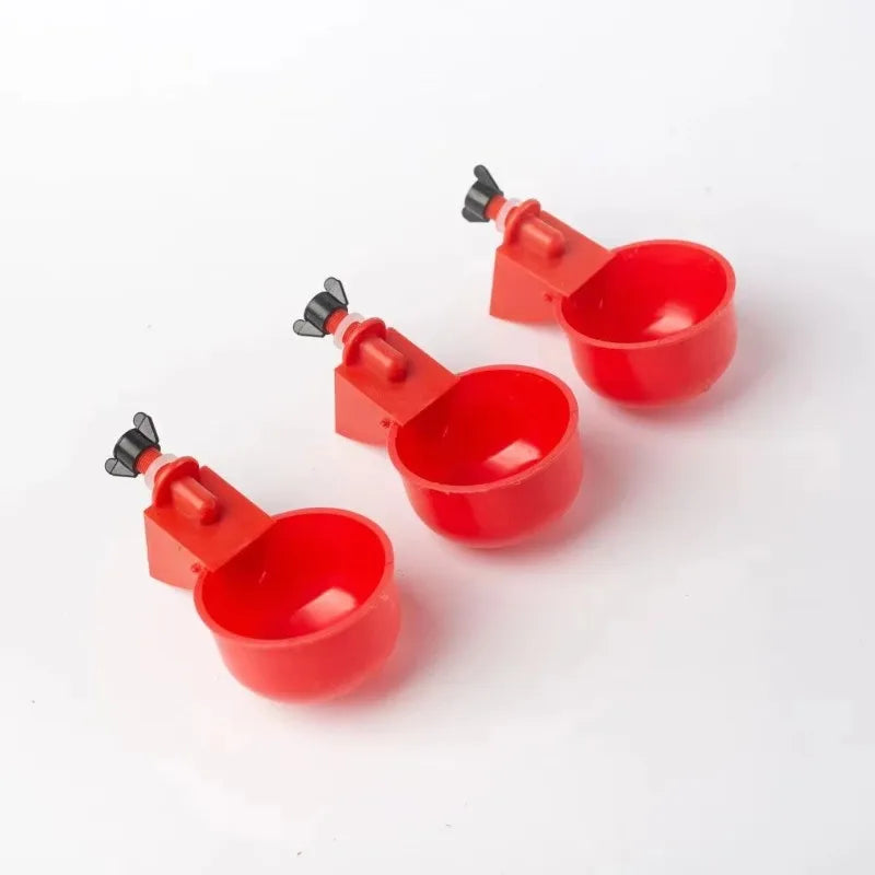 Chicken Drinking Bowl Poultry Automatic Water Dispenser Pigeon Automatic Water Dispenser Small Chick Feeding Bowl Chicken Coop