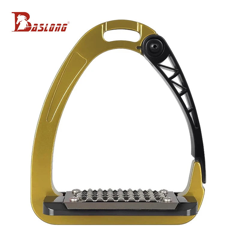 Baslong Equestrian Sports Horse Stirrups Equestrian Equipment Adult Stirrups Children's Professional Stirrups Safety Stirrups Rider Equipment