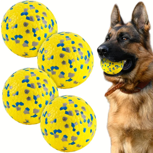 1pc Pet Toy Ball High Elastic Tennis Ball Teething Dog Toys Large Medium Small Dog Training Interactive Pet Toys Dog Accessories
