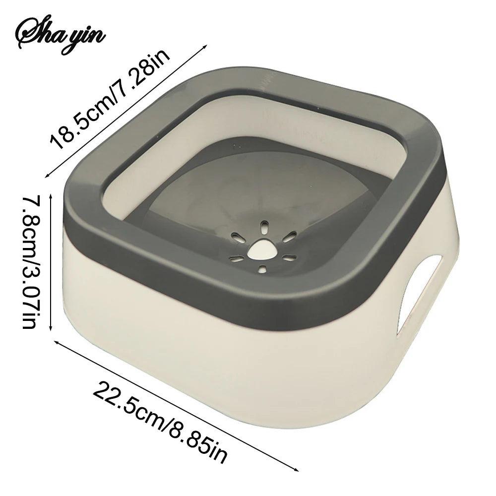 Outdoor Pet Floating Water Basin, Water Bowl, Car Mounted Bowl, Splash Proof And Spill Proof Water Dispenser For Dogs And Cats
