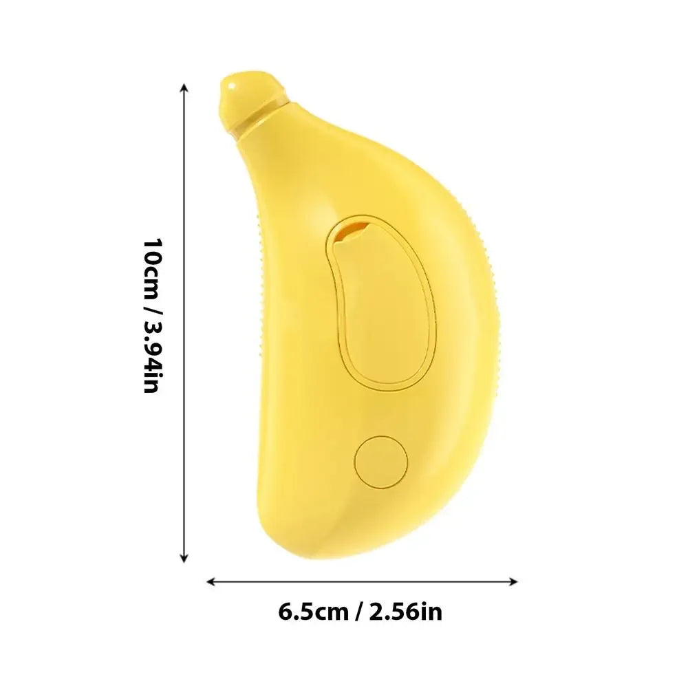 Rotate Steam Brush for Cat Dog Comb Electric Spray Removes Hair Cat Brush Soft Silicone Massage Grooming Comb Pet Accessories