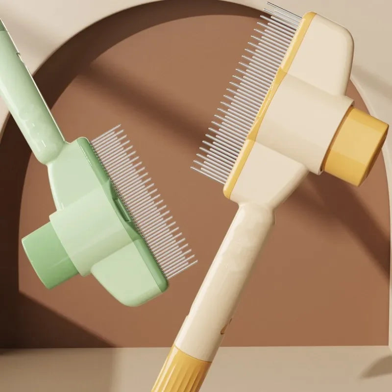 Dog Grooming Brush Self Cleaning