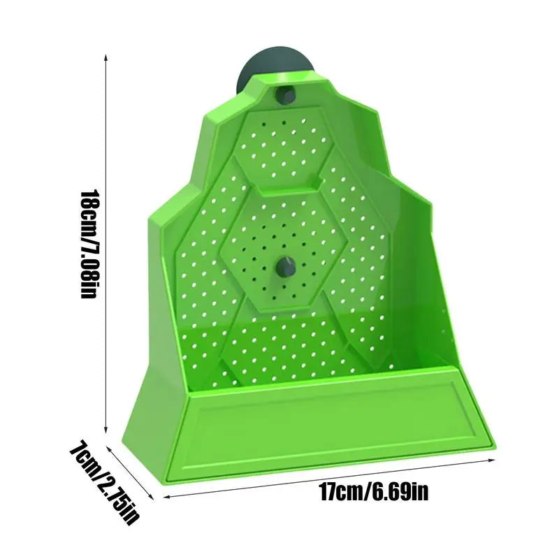 Chameleon Feeder Reptile Food Dish Hunting Bowl Anti-Escape Feeder For Snake Frog Tortoise Bearded Dragon Spider Amphibian