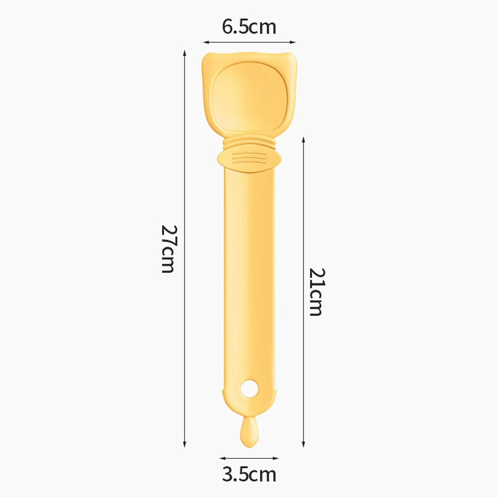 Essential Pet Cat Food Feeding Spoon Squeeze Cat Treats For Outings Only Squeezer Feeding Spoon Long Handled Spoon Pet Supplies