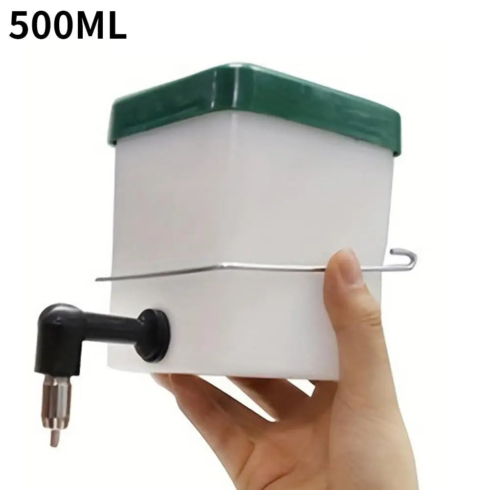 Pet Drinker Water Bottle Dispenser Feeder Hanging Pet Dog Guinea Pig Squirrel Rabbit Drinking Head Pipe Fountain Pets Supplies